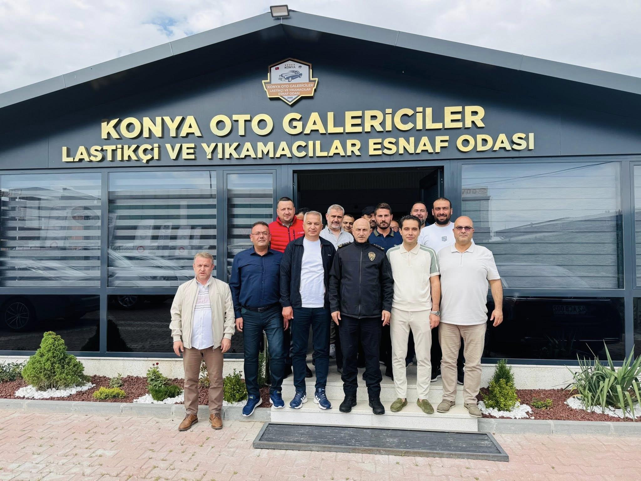 Konya İl Emniyet Müdürü Maksut Yüksek, Odamızı Ziyaret Etti